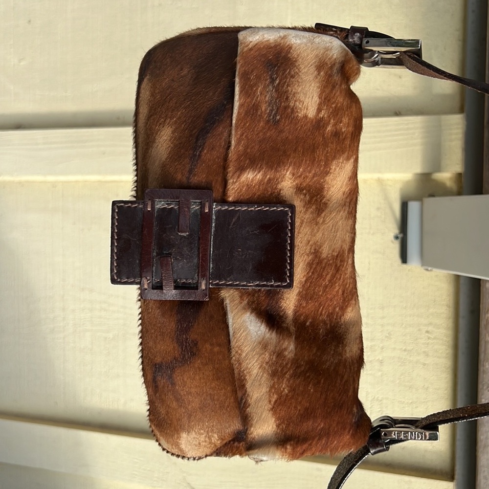 Fendi Ponytail mamma Bagette pony hair